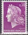 FRANCE N 1536b de 1967 neuf** avec n rouge au verso