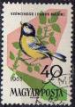 Hongrie 1961 - Oiseau : msange charbonnire, 40 f - YT 1479 