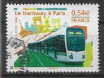 2006 FRANCE 3995 oblitr, cachet rond, tramway