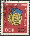 Alemania (RDA) 1966.-Juventudes Socialistas. Y&T 865. Scott 820. Michel 1167.