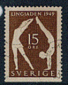 Suède 1949 - YT 351 - oblitéré - gymnastique