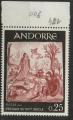 Andorre franais : n 184 xx neuf sans trace de charnire anne 1967