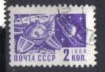 URSS - Union Sovitique 1966 - YT 3161 - ESPACE - Lunik et Spoutnik