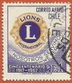 Chile 1967.- Lions. Y&T 240. Scott C275. Michel 666.