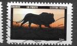 France N° 2107 animaux  lion  2022