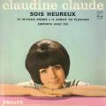 EP 45 RPM (7")  Claudine Claude  "  Sois heureux  "