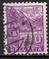 EUCH - Yvert n  273 - 1934 - Chteau de Chillon et Dents du Midi