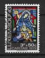 Luxembourg N 805 Nol  surtaxe au profit d'oeuvres sociales Ste-Vierge  1972