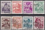 AUTRICHE 8 timbres oblitrs de 1934 entre n 441 et n 451