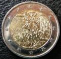 France 2019 - Pice/Coin 2uro, 30 ans chute du mur de Berlin, circule & propre