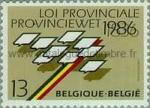 Belgique 1986 Y&T 2231 oblitr Conseil provinciaux