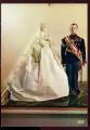 CPM Monaco Reproduction des costumes de Mariage du Prince et Princesse de Monaco