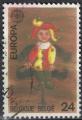 Belgique 1989 Oblitr Used CEPT Jouets pour enfants Marionnette Bouffon SU