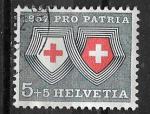 Suisse - 1957 - YT n 590  oblitr