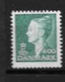 Danemark N  1163 Reine Margrethe II  4k vert fonc 1997