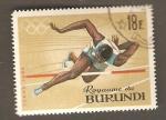 Burundi- Scott 109 olympic games / jeux olympique