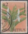 Ile Maurice/Mauritius 1986 - Orchide jumellea recta, obl - YT 660 