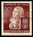 Chili 1963 Y&T 299 oblitr Campagne mondiale