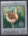 POLOGNE N 2336 o Y&T 1977 Protection de la nature (Outarde)