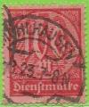 Alemania 1922-23.- Cifras. Y&T 36. Scott O21. Michel D74.