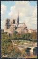 CPSM PARIS 4me Notre Dame et les Jardins de l'Evch