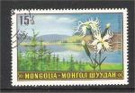 Mongolia - Scott 536   flower / fleur