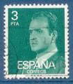 Espagne n1992 Juan Carlos 1er 3p vert oblitr