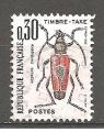France  1982 Timbre Taxe 109  Insectes Coloptres 