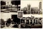 Limoges : la cathdrale - la gare - pont St Etienne - jardin d'Orsay