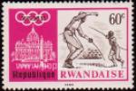 Rwanda 1968 Y&T 265 neuf Escrime