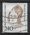 Allemagne - 1988 - Yt n 1224 - Ob - Femme de lHistoire ; Mathilde Franziska An