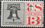 Etats-Unis : Y.T. PA57 - Cloche de la Libert - oblitr - anne 1959