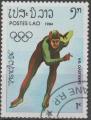 LAOS  N 526 o Y&T 1984 Jeux Olympiques d' hiver  Sarajevo