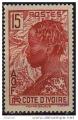 Cte d'Ivoire 1936 - Femme Baoul - YT 114 **