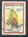Mali 1996; Y&T n xxx; 250F flamme de la Paix  Tombouctou