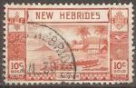 nouvelles-hbrides - n 113  obliter - 1938