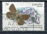 Timbre ESPAGNE 2000  Obl  N 3287  Y&T  Papillon