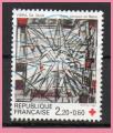 France Oblitr Yvert N2449 Croix-Rouge 1986 ST Jacques De Reims 