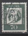 ALLEMAGNE FEDERALE N 231 o Y&T 1961-1964 Lugdwig Van Beethoven