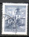 Autriche Yvert N953B oblitr 1962 Fontaine rsidence SALSBOURG