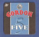Sous-Bock bire  : Gordon Five  ( bier , beer )