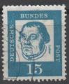 ALLEMAGNE FEDERALE N 224 o Y&T 1961-1964 Martin Luther