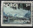 Norvge 1977 Oblitr Used CEPT Europa Landscapes Paysages Zones Ctires SU