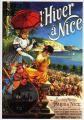 NICE (06) - Reprise de l'affiche du PLM : l'Hiver à Nice, Hugo d'Alesi 