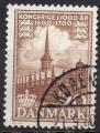 DANEMARK N 355 o Y&T 1954-1955 Millnaire de royaume