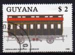 GUYANA N 2070 o Y&T 1988 locomotive 