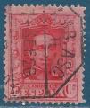 Espagne N279A Alphonse XIII 25c rose-rouge oblitr