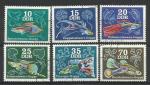RDA 1976; Y&T n 1852  1857; srie 6 timbres, Poissons d'aquarium, guppies