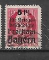 BAVIERE YT 171 MANQUE DENT COIN (10%