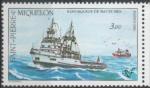St-Pierre & Miquelon 1989 - Flotte de SP&M : remorqueur de haute mer - YT 510 **